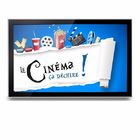 Video Player Lcd Advertising Display Screen , Digital Signage Lcd Advertising Display