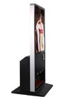 Shoe Polish Digital Signage Kiosk 43 Inch Free Standing With Phone Charger
