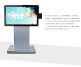 Smart Multi Touch Screen Dynamic Digital Signage , Photo Booth Camera Pc Kiosk Stand